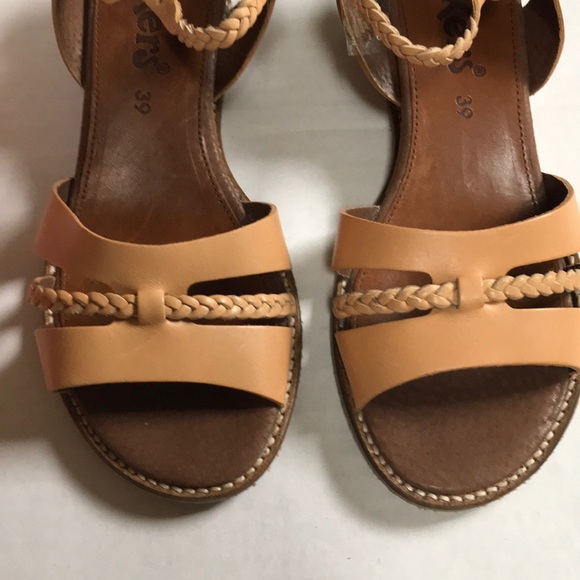 Kickers wedge open toe sandals - Picture 3 of 7